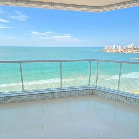 Vista Panoramica Para O Mar Da Praia Do Morro Guarapari Apartamento Exterior foto