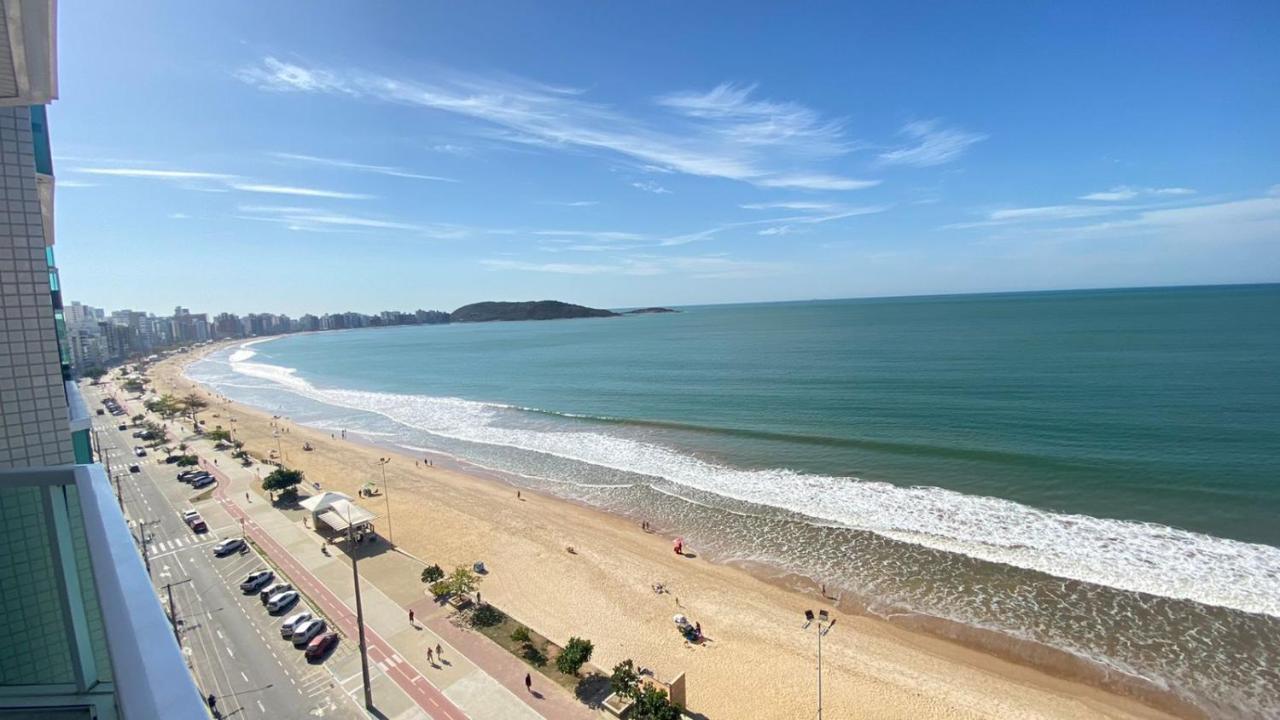 Vista Panoramica Para O Mar Da Praia Do Morro Guarapari Apartamento Exterior foto